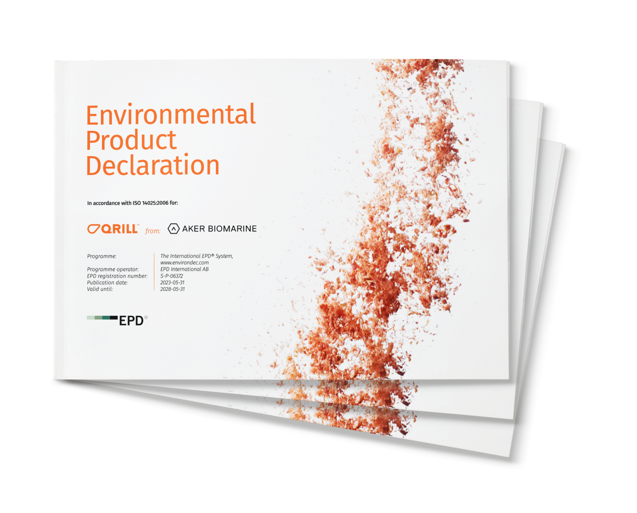 Environmental product declaration brochure